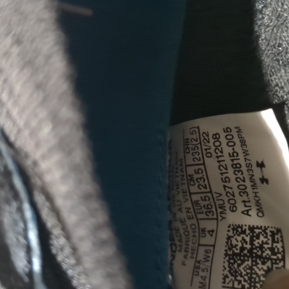 Under Armour Curry Flow Cozy athletic shoes UNRELEASED Colorway  Sample Sz 6 - Picture 7 of 9